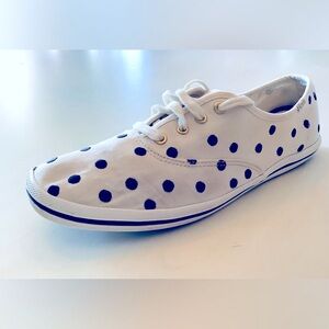 Kate Spade for Keds Black and White Polka Dot Sneakers Size 8
